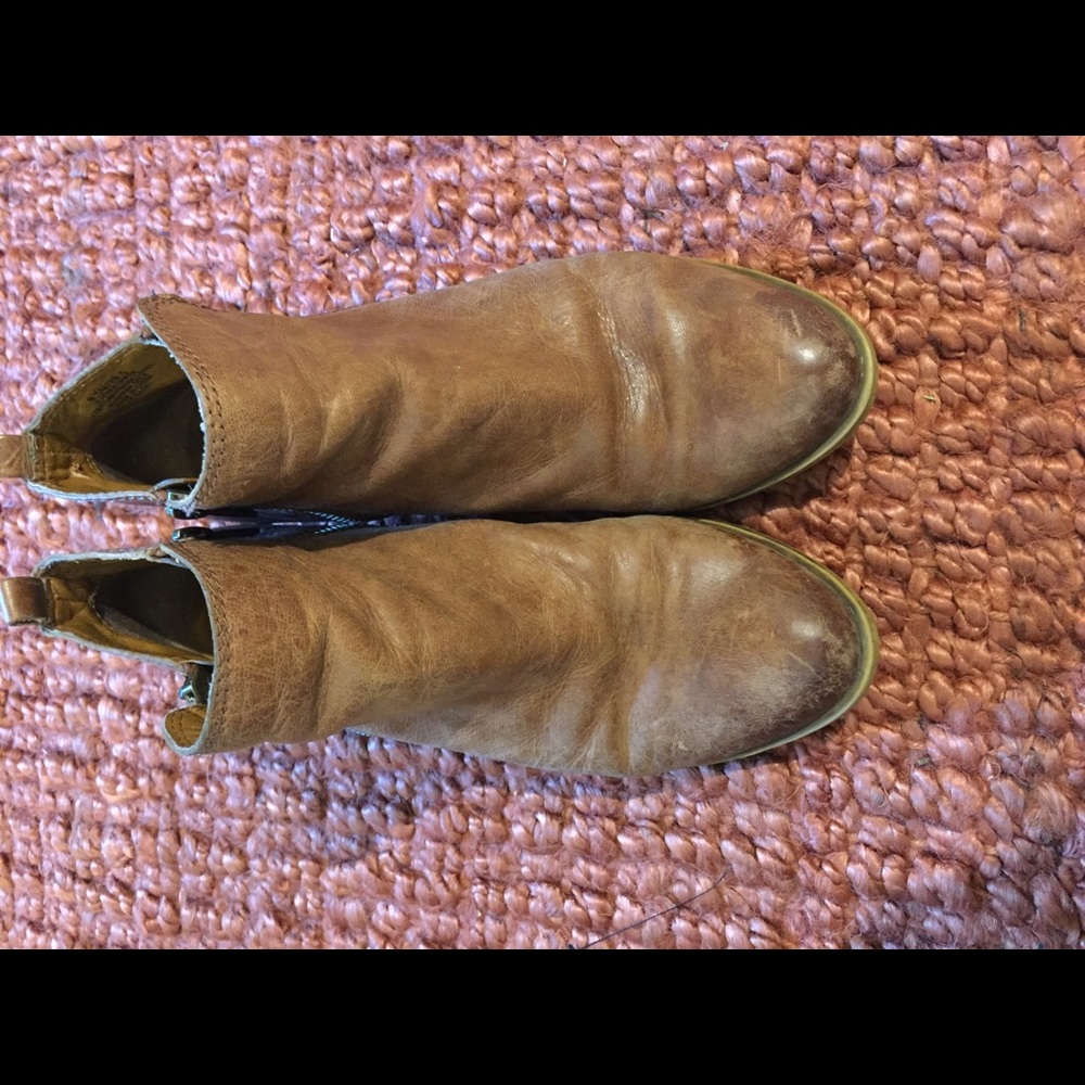 Lucky Brand Leather Boots Size 9.5
